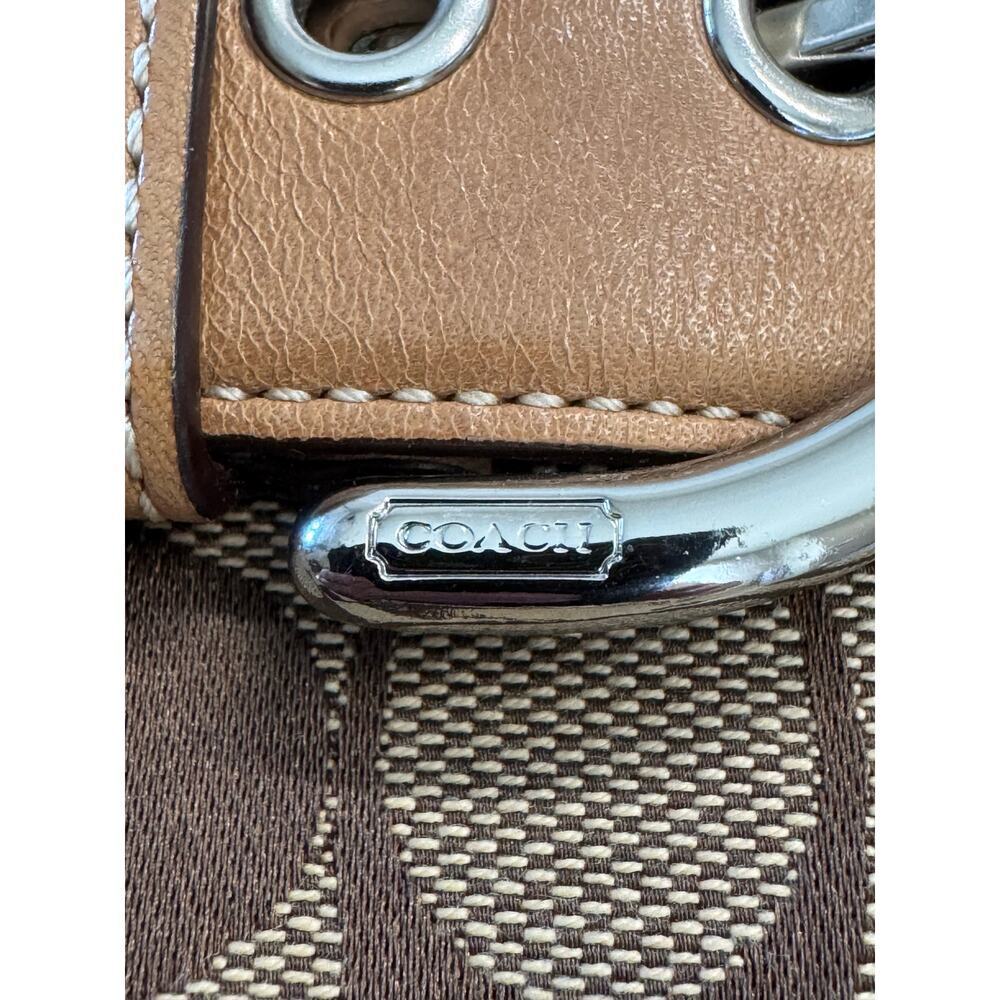 Coach Signature Jacquard Canvas Soho Handbag #3574 - Picture 8 of 11